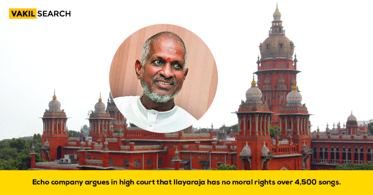 Ilayaraja Vs Echo Company Over Moral Rights: Argument in HC