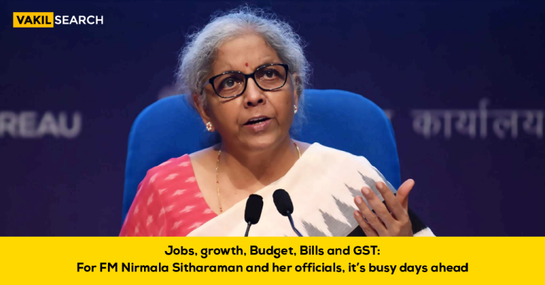 Busy Days Ahead for FM Nirmala Sitharaman: Jobs, Growth, Budget, and GST on the Agenda