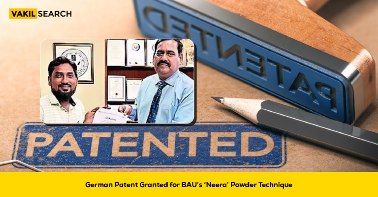 German Patent Granted for BAU’s ‘Neera’ Powder Technique