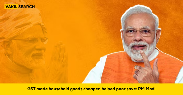 GST Made Household Goods Cheaper, Helped Poor Save: PM Modi