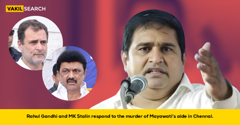 Rahul Gandhi and MK Stalin Respond to the Murder of K Armstrong in Chennai