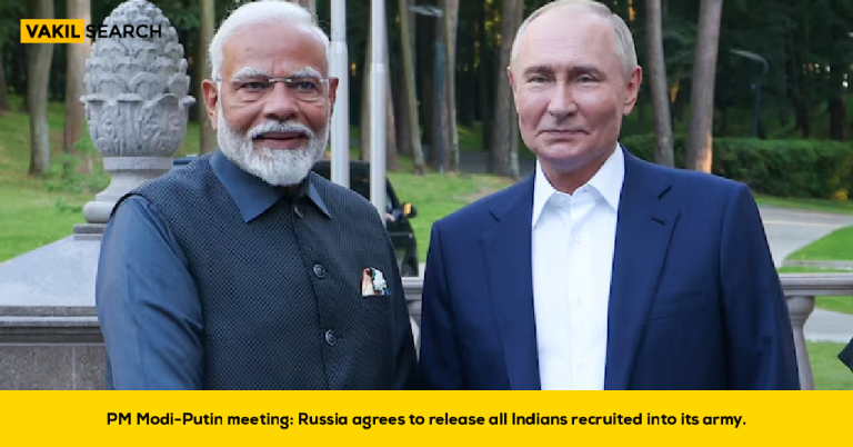 PM Modi-Putin Meeting: Russia Agrees to Release All Indians Recruited Into Its Army