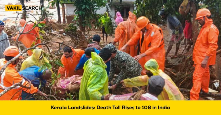 Kerala Landslides: Death Toll Rises to 108 in India