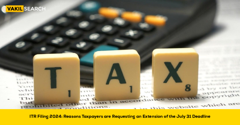 ITR Filing 2024: Reasons Taxpayers are Requesting an Extension of the July 31 Deadline