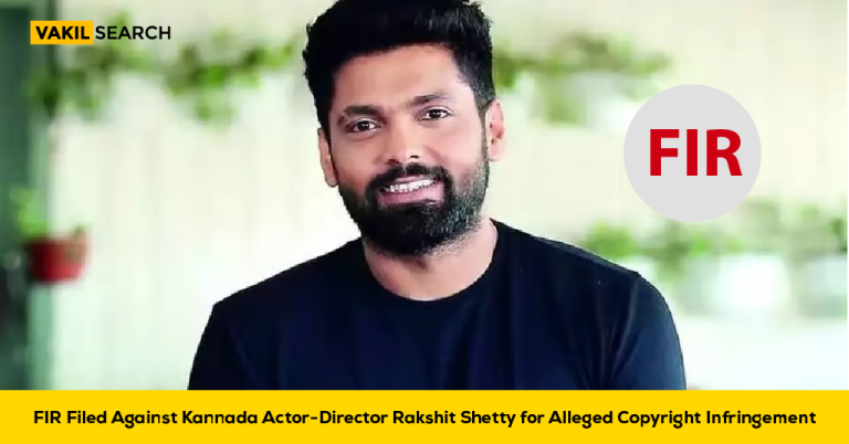 FIR Filed Against Kannada Actor-Director Rakshit Shetty for Copyright Infringement