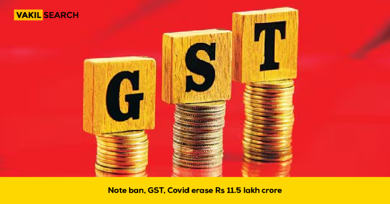 Demonetisation, GST, and Covid Cost Informal Sector ₹ 11.5 Trillion