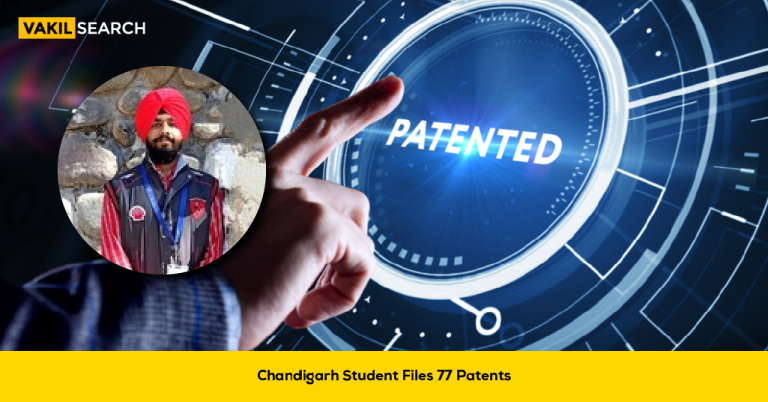 Chandigarh Student Navjot Singh Files 77 Patents