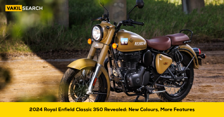 2024 Royal Enfield Classic 350 Unveiled: Fresh Colors and Enhanced Features