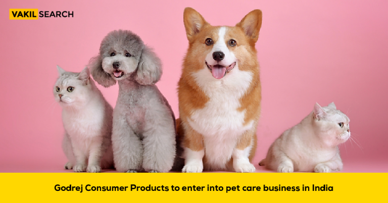 Godrej Consumer Products Ventures into Pet Care with ₹500 Crore Investment