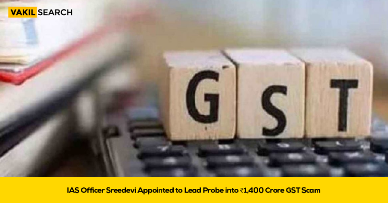 IAS Officer Sreedevi Appointed to Lead Probe into ₹1,400 Crore GST Scam