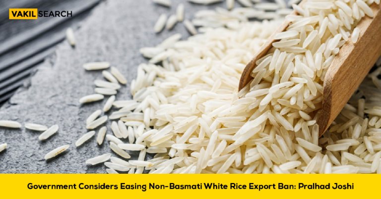 Government Considers Easing Non-Basmati White Rice Export Ban