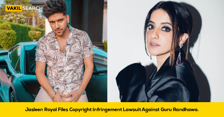 Jasleen Royal Files Copyright Infringement Lawsuit Against Guru Randhawa