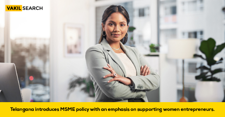 Telangana Introduces MSME Policy Supporting Women