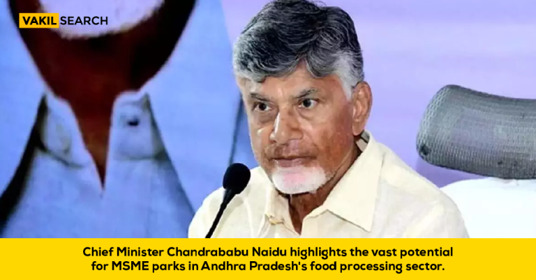 CM Chandrababu Naidu Highlights The Vast Potential for MSME Parks in Andhra Pradesh