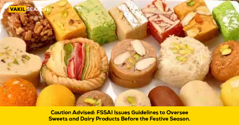 Caution Advised: FSSAI Guidelines to Oversee Sweets