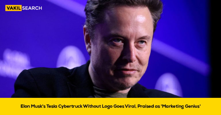 Elon Musk’s Tesla Cyber Truck Without Logo Goes Viral