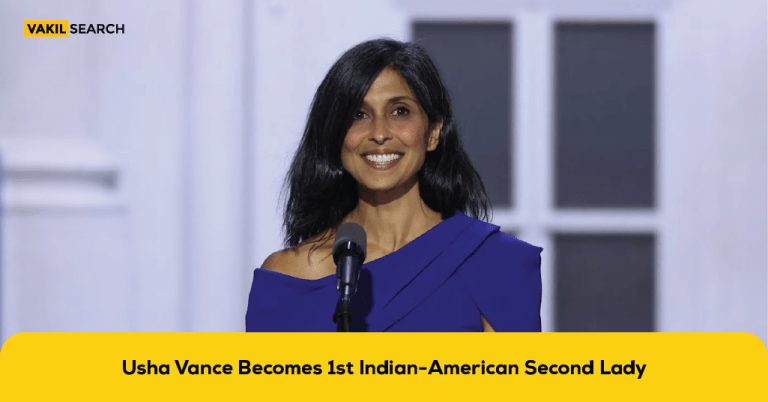 Usha Vance Becomes First Indian-American Second Lady of the United States