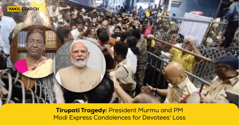 Tirupati Stampede: President Murmu and PM Modi Express Condolences